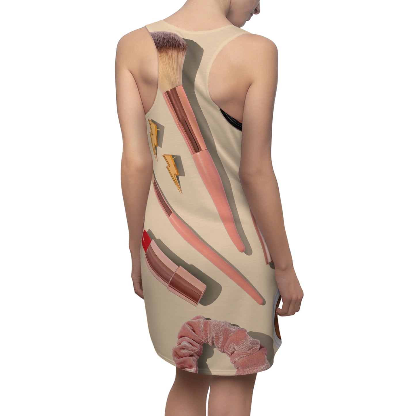 Women's Cut & Sew Racerback Dress (AOP)