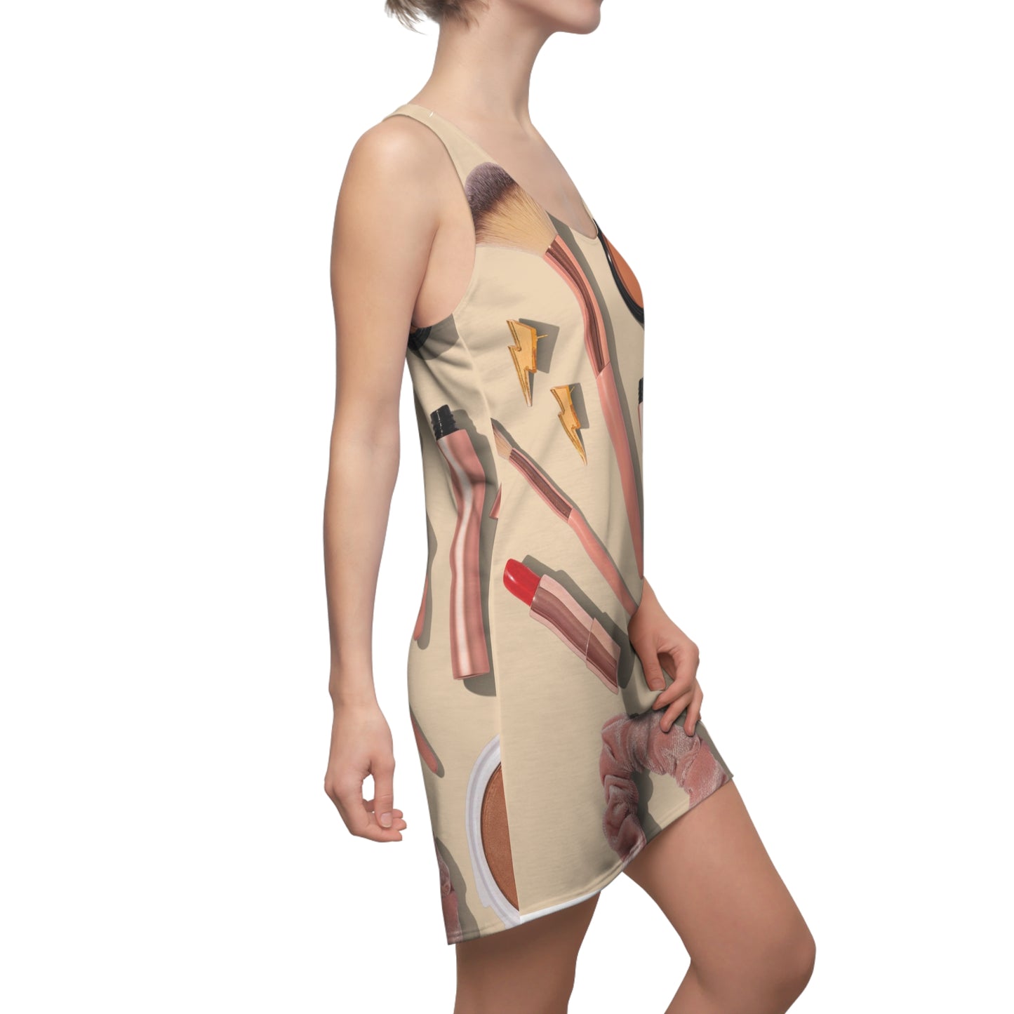Women's Cut & Sew Racerback Dress (AOP)