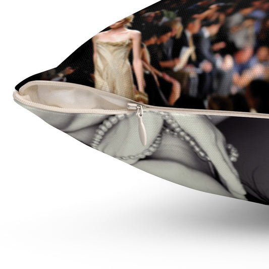 Spun Polyester Square Pillow