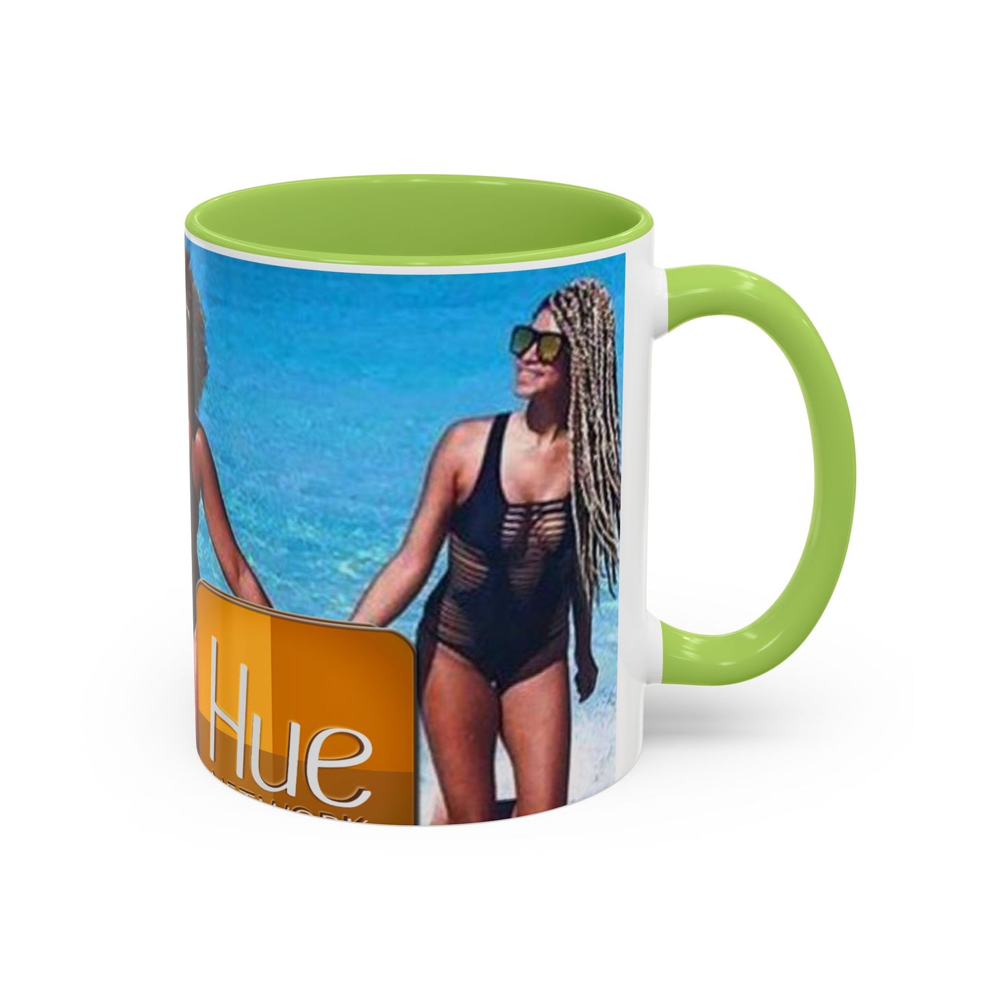 HUE - Beach Time Coffee Mug — 'Hue' Beach Time Mug (11/15oz)