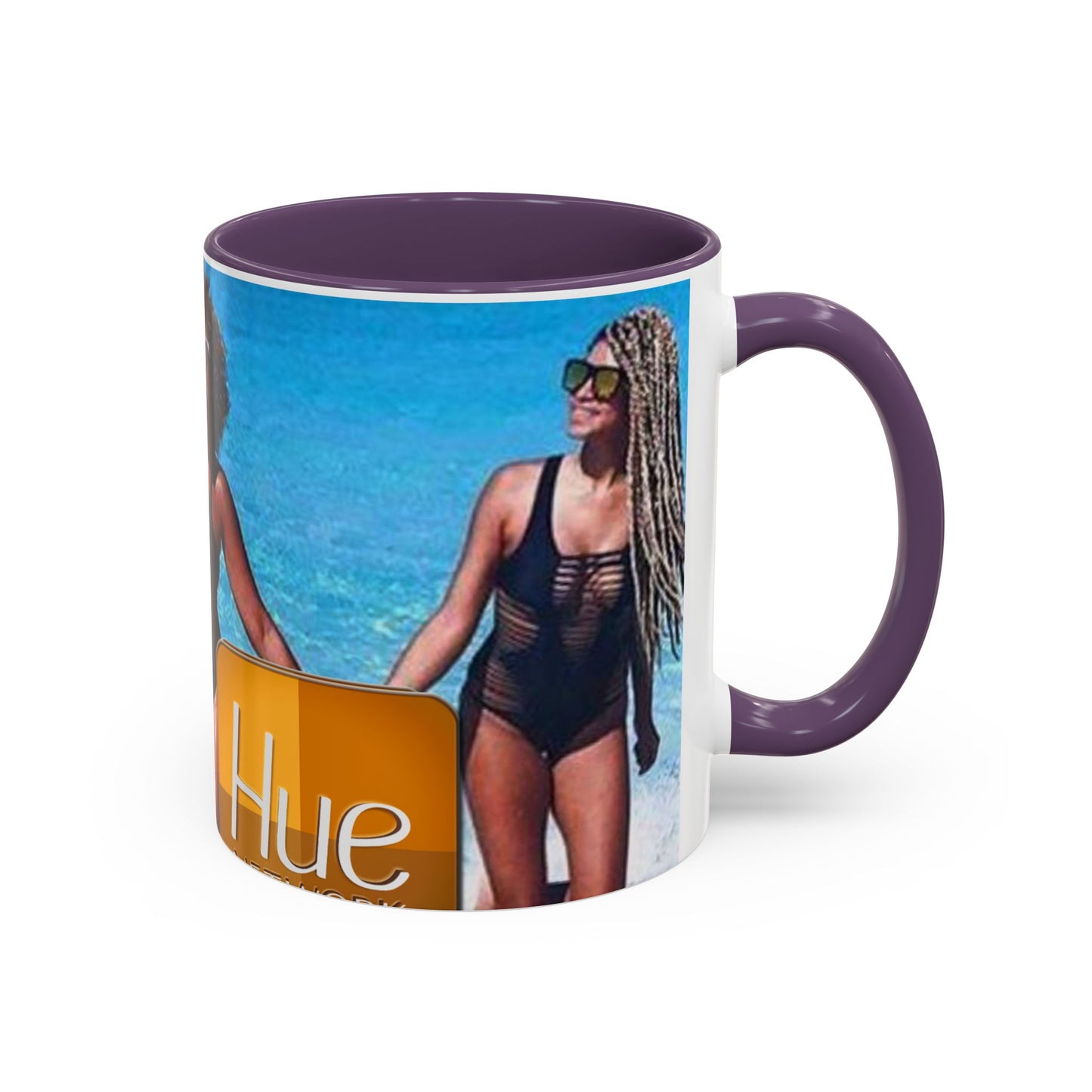 HUE - Beach Time Coffee Mug — 'Hue' Beach Time Mug (11/15oz)