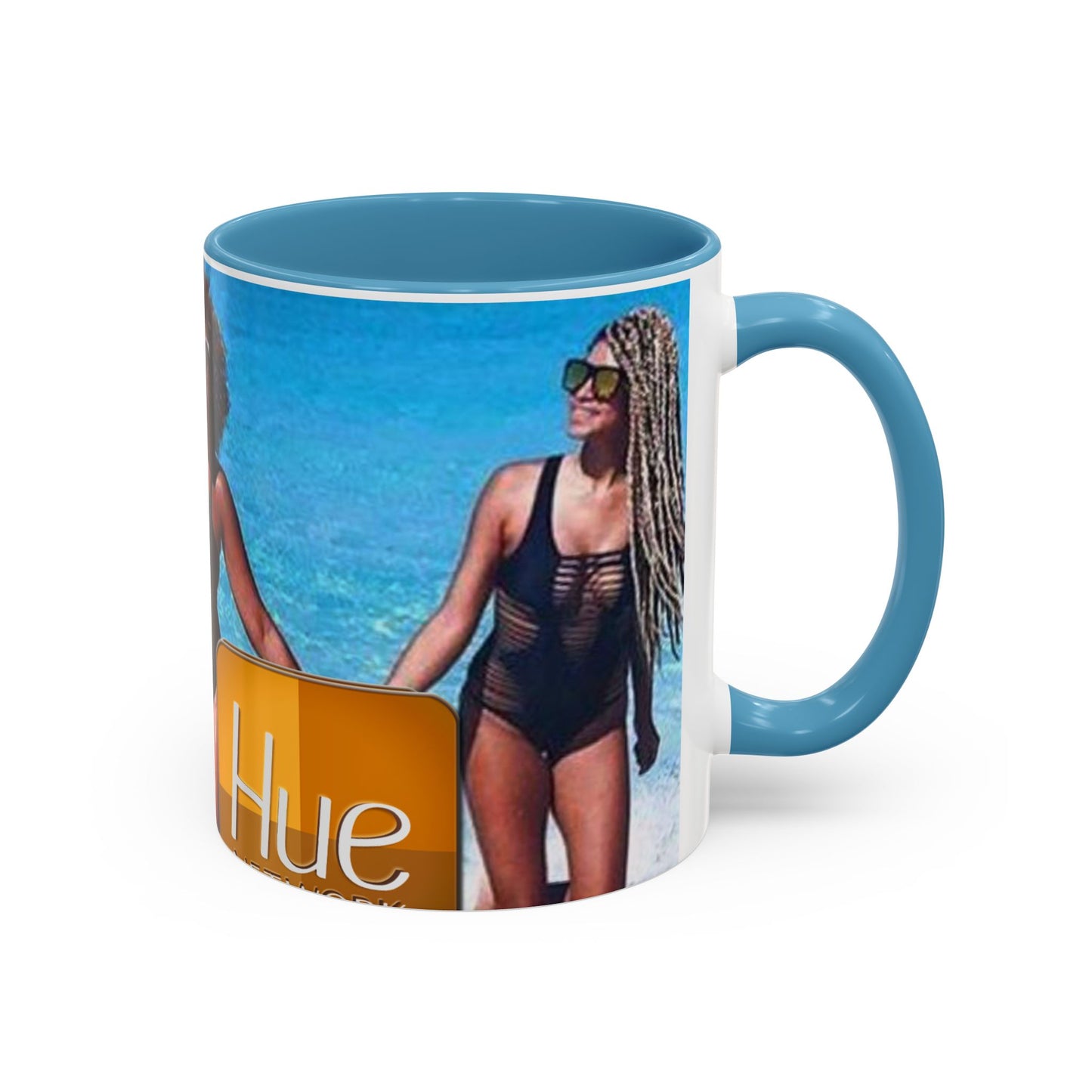 HUE - Beach Time Coffee Mug — 'Hue' Beach Time Mug (11/15oz)