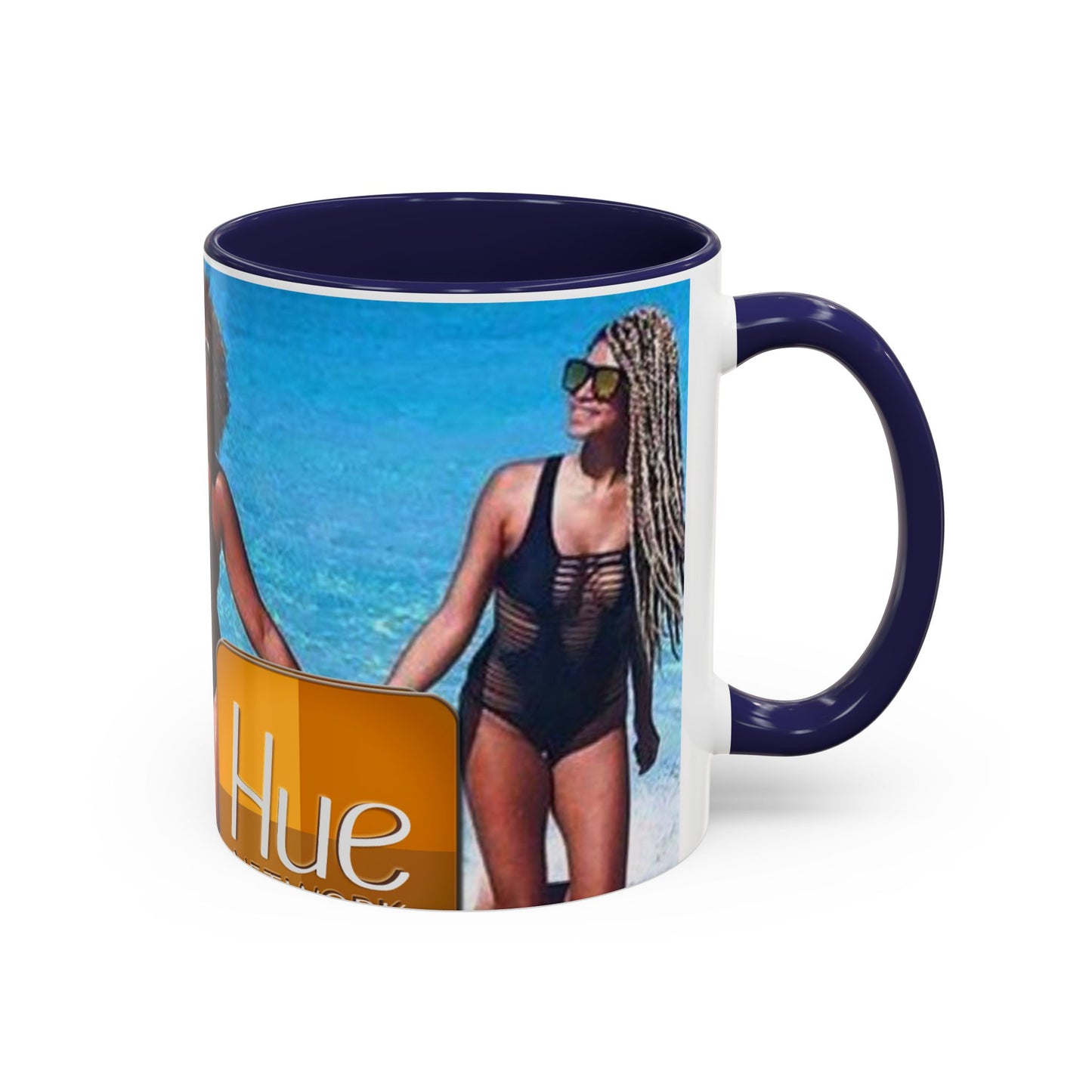 HUE - Beach Time Coffee Mug — 'Hue' Beach Time Mug (11/15oz)