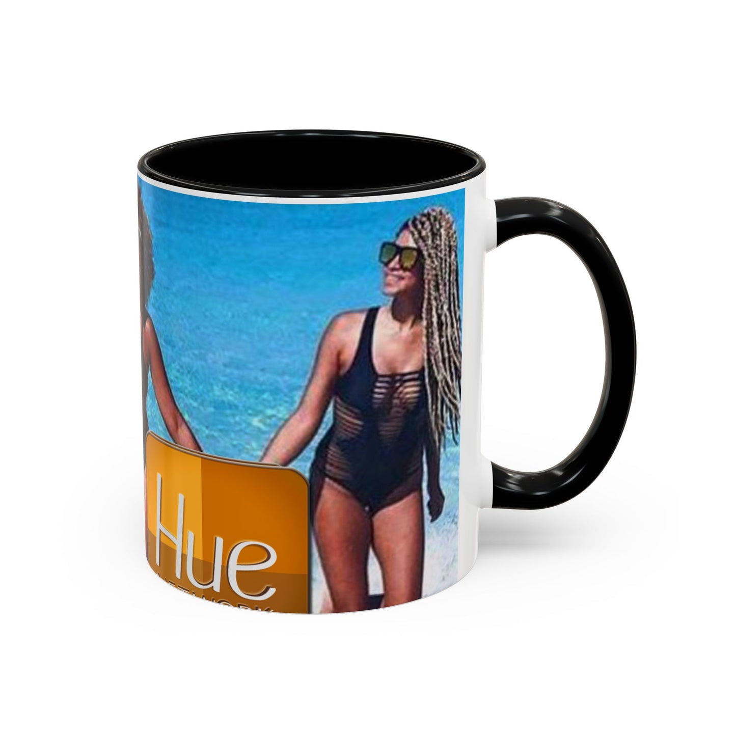 HUE - Beach Time Coffee Mug — 'Hue' Beach Time Mug (11/15oz)
