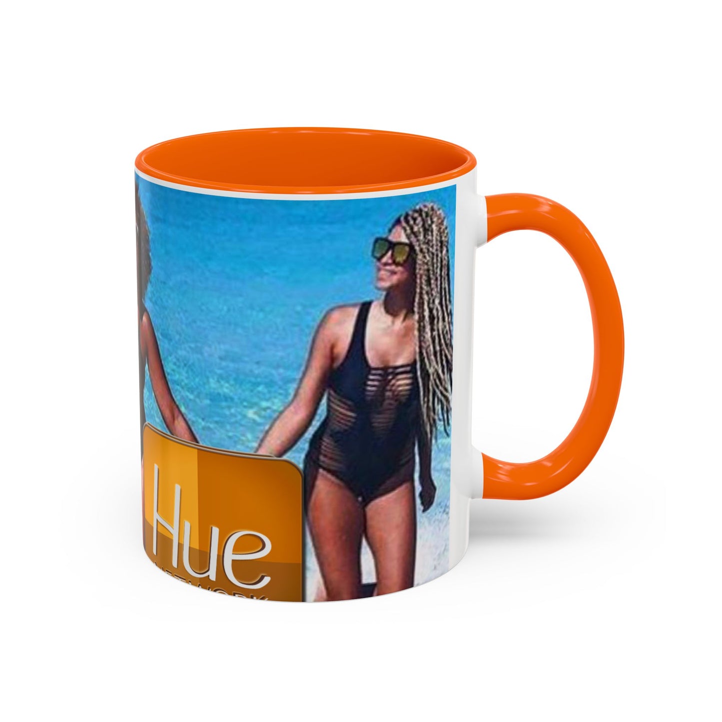 HUE - Beach Time Coffee Mug — 'Hue' Beach Time Mug (11/15oz)