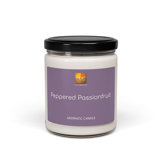 HUE - Peppered Passionfruit Soy Candle — 9oz (Peppered Passionfruit)