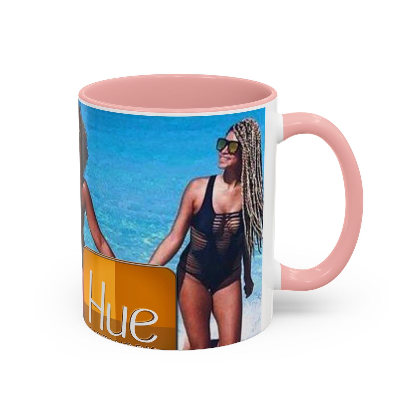 HUE - Beach Time Coffee Mug — 'Hue' Beach Time Mug (11/15oz)
