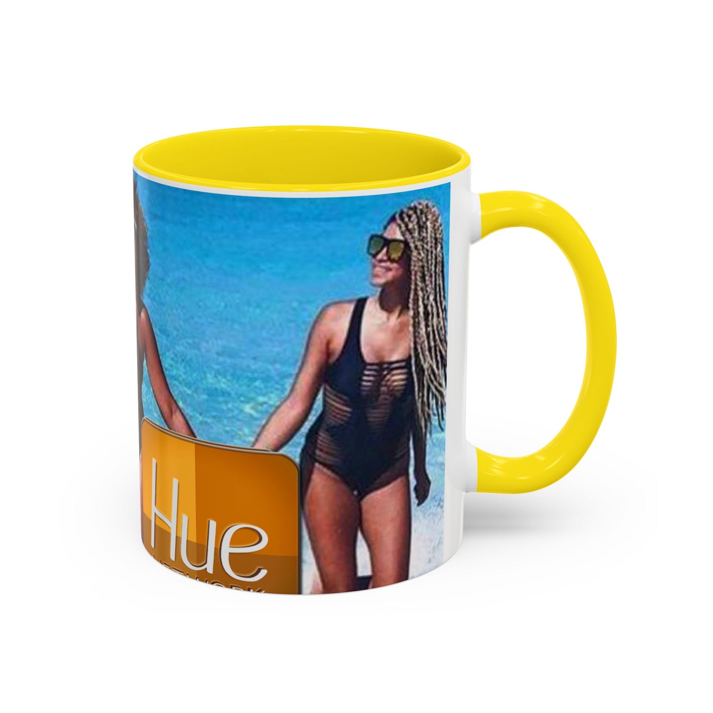 HUE - Beach Time Coffee Mug — 'Hue' Beach Time Mug (11/15oz)