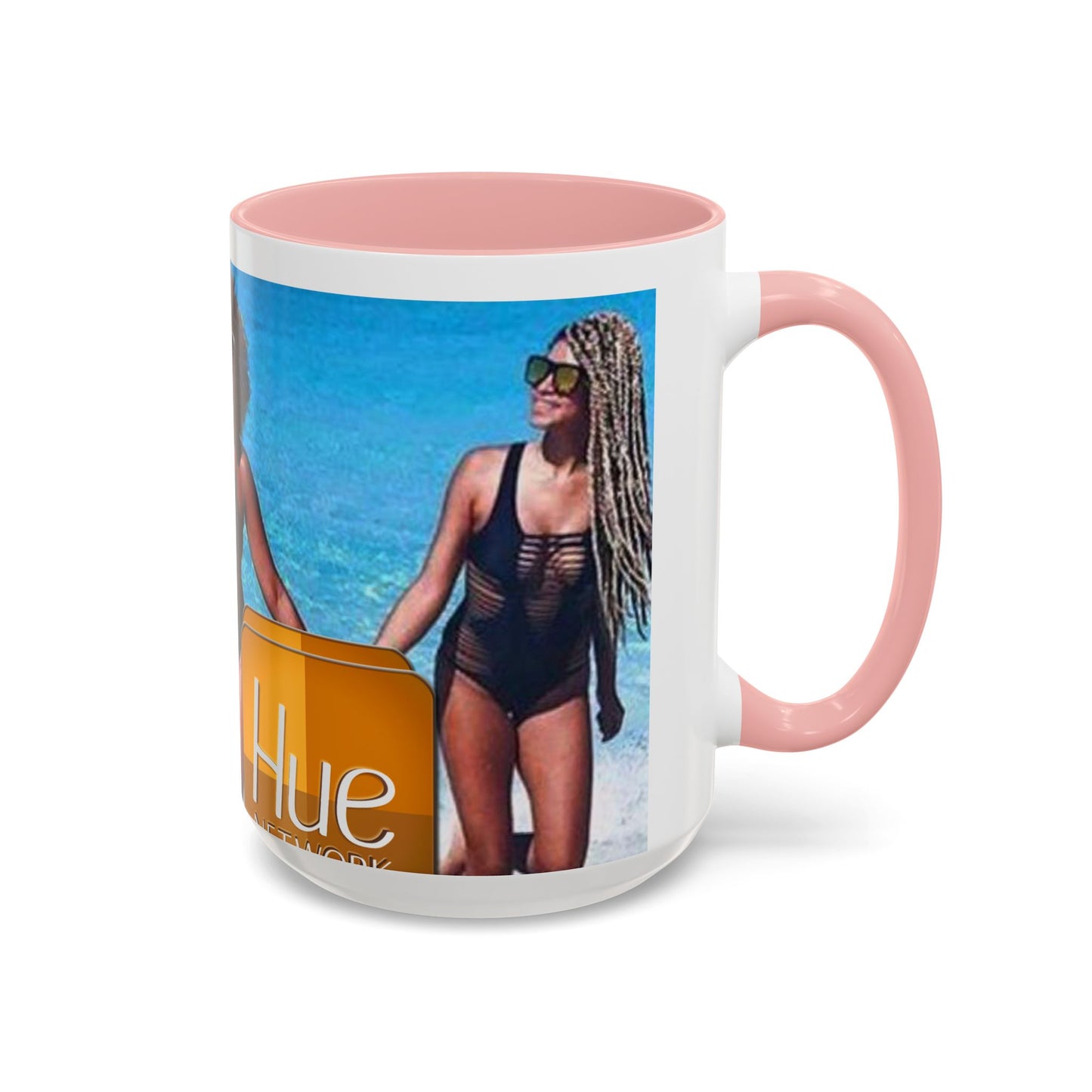 HUE - Beach Time Coffee Mug — 'Hue' Beach Time Mug (11/15oz)