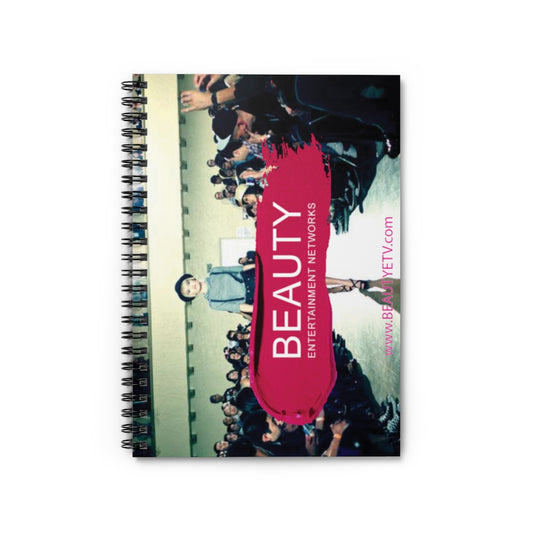 Beauty Entertainment TV "Runway" Spiral Ruled Line Notebook