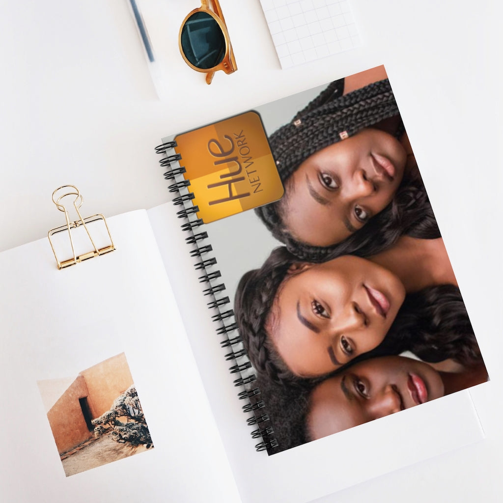 HUE Sistas - Spiral Notebook - Ruled Line